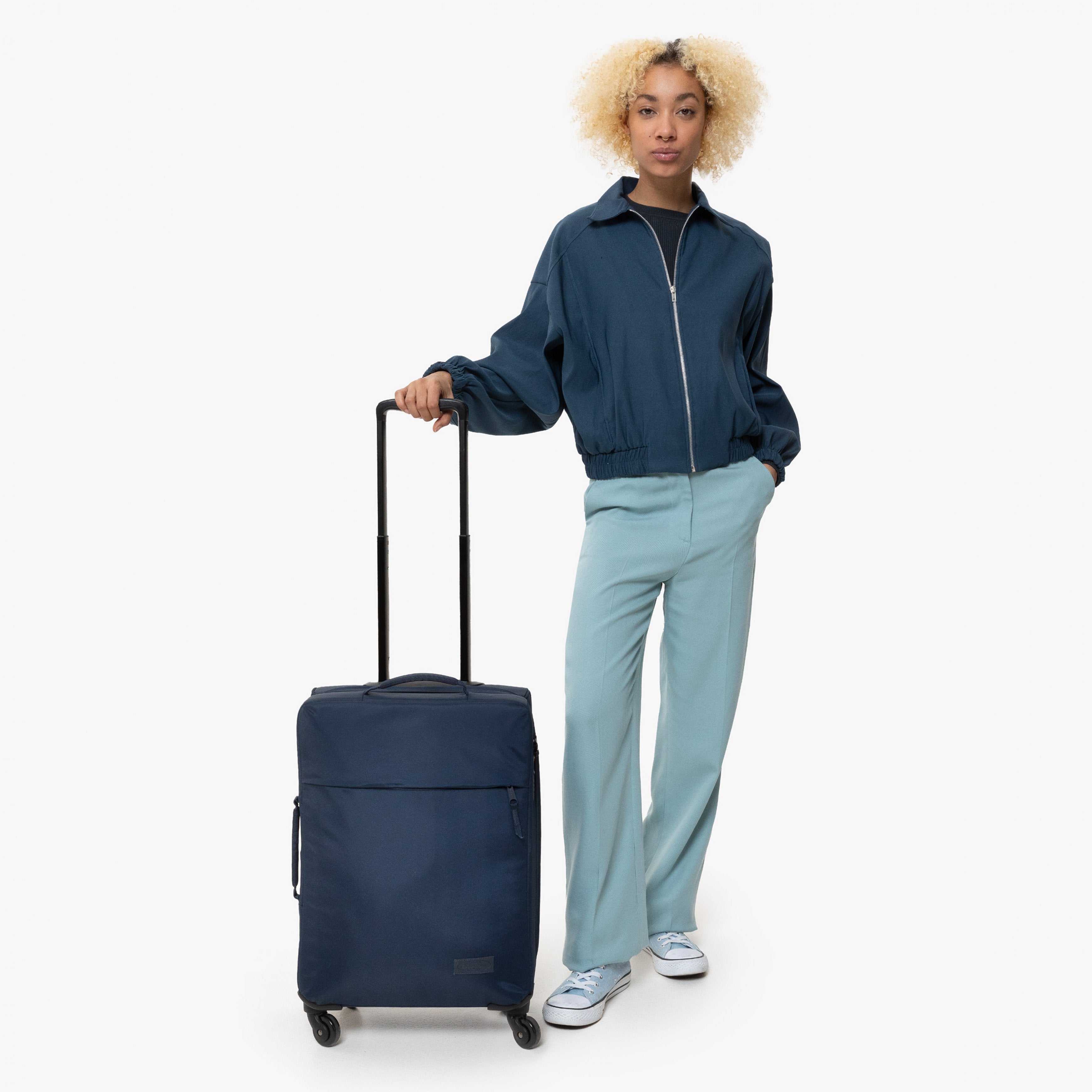 Eastpak Cnnct F Wheel Cnnct F Navy Cabin size travel trolley EK0A5BH