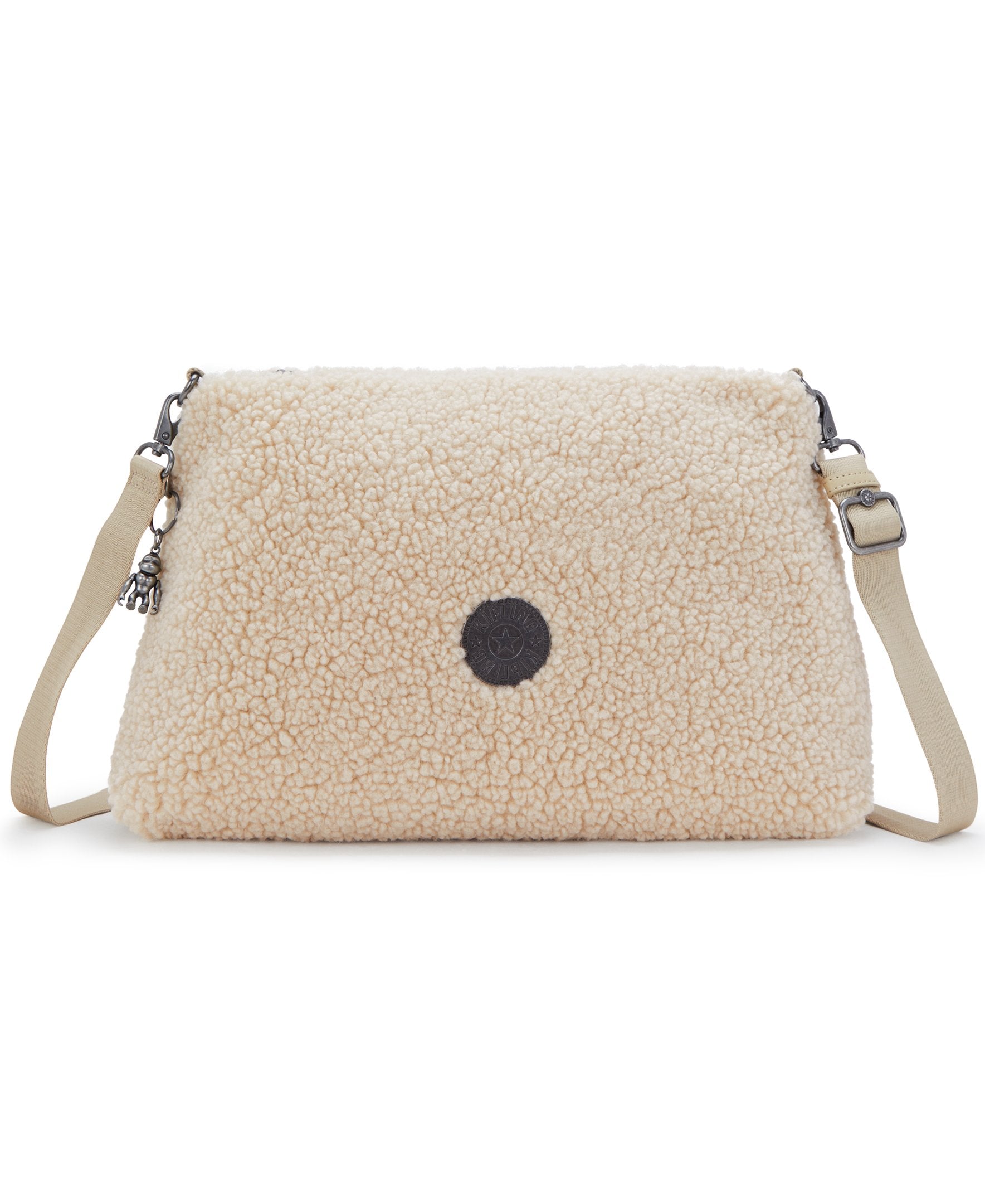 Kipling Pollie M Natural Fuzz Medium Shoulderbag I6331 8PF