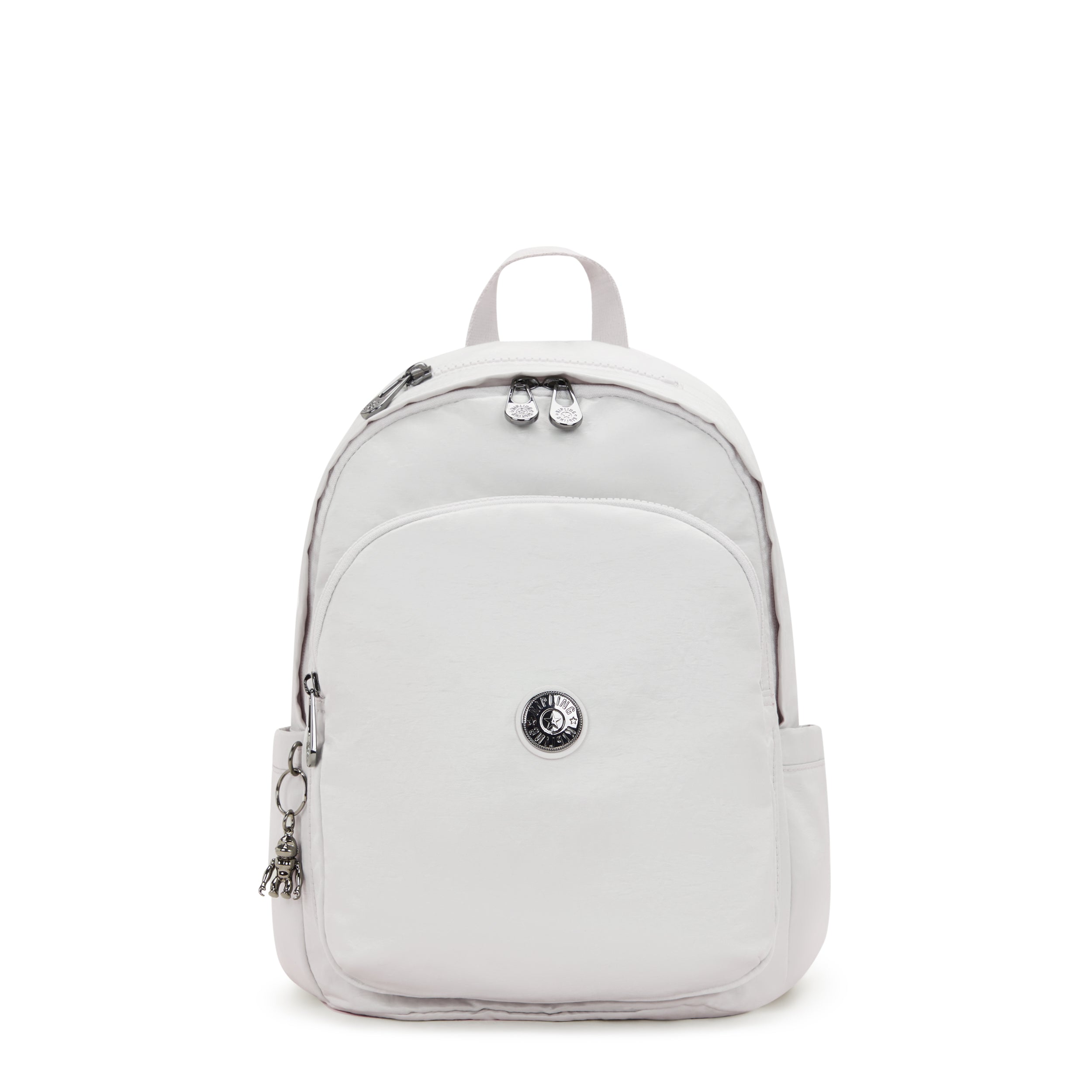 Kipling backpack silver best sale