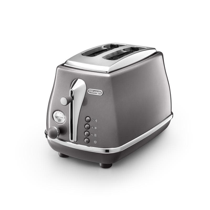 De Longhi 2 Slice Icona Metallics Toaster