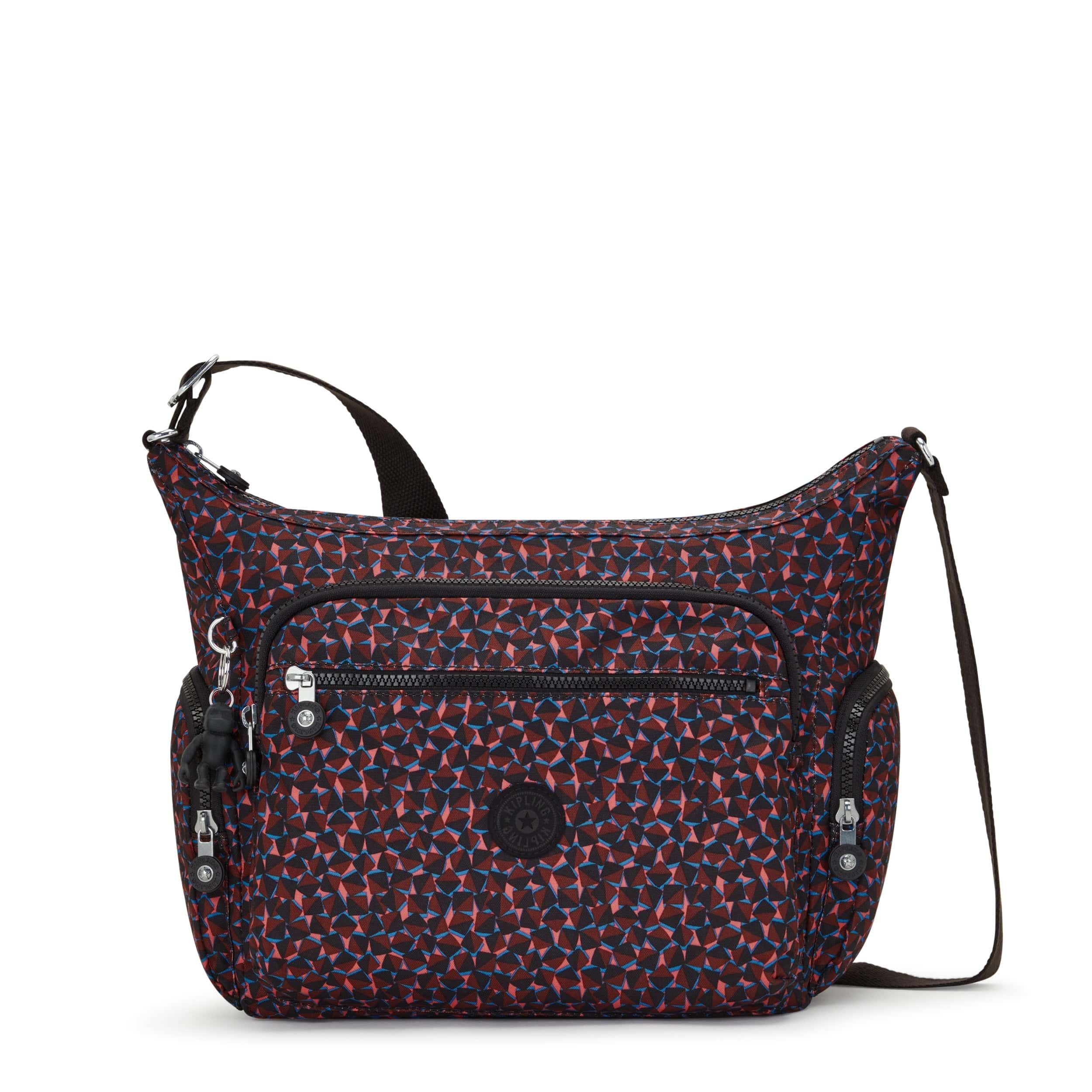 Kipling Gabbie Happy Squares Medium Crossbody Bag C2I3186 B3X