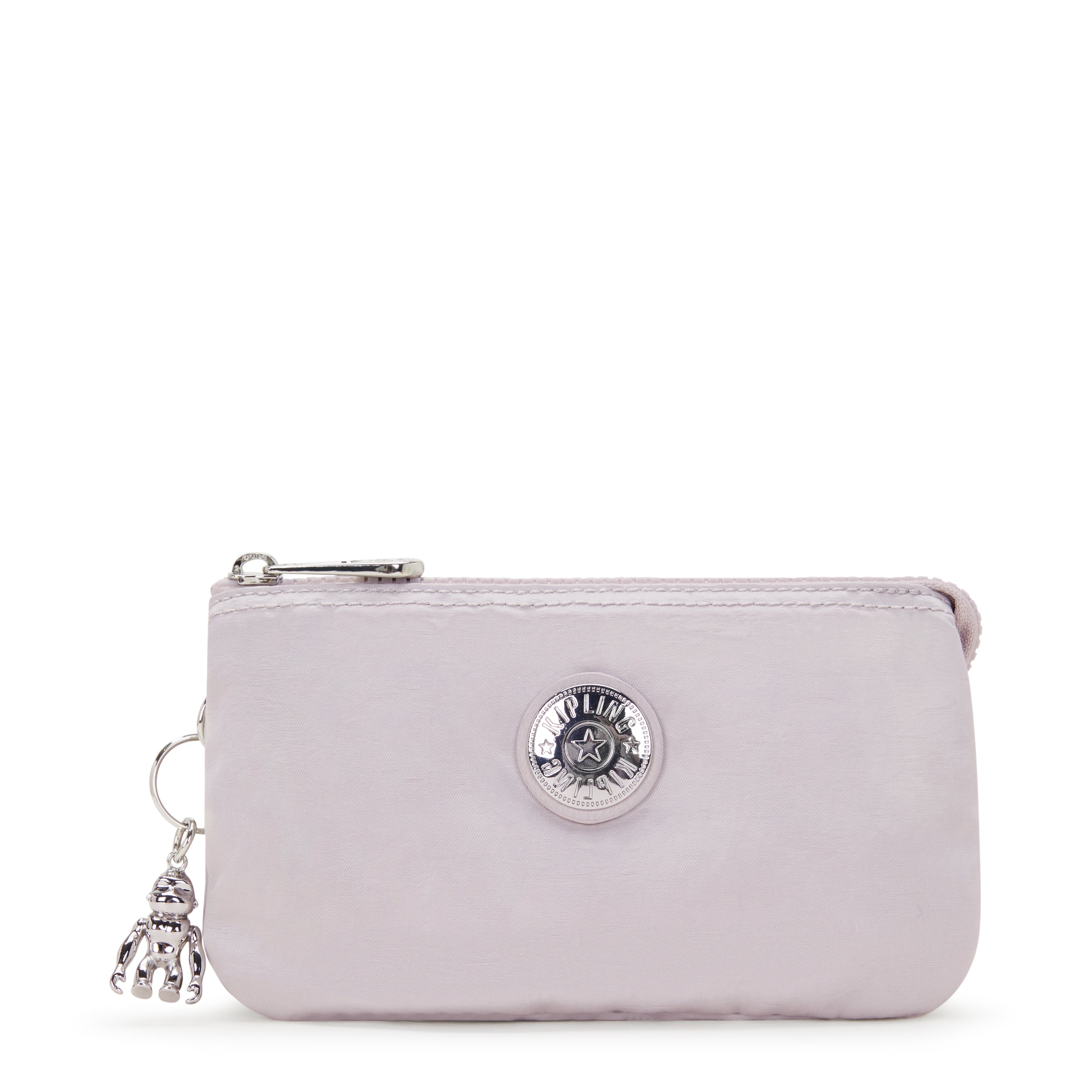 kipling silver purse