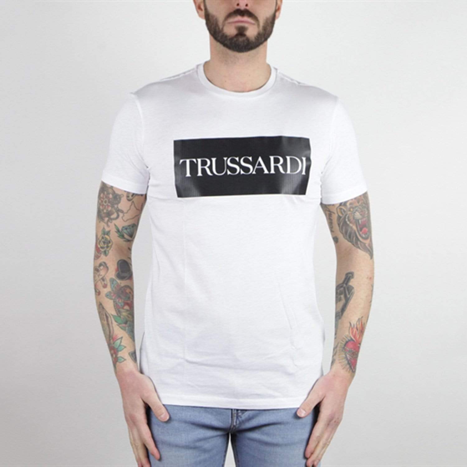 T shirt hot sale trussardi jeans