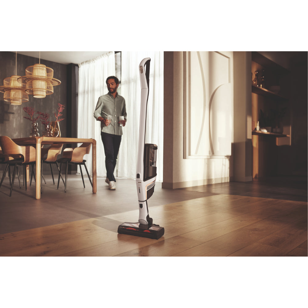 Miele Triflex HX2 Cordless Stick Vacuum Cleaner, 60 min runtime, Lotus White