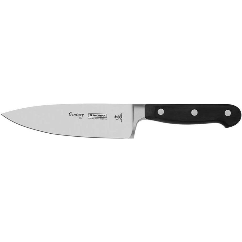 Tramontina Brazil Century 6 Inches Chef Knife with Stainless Steel Bla