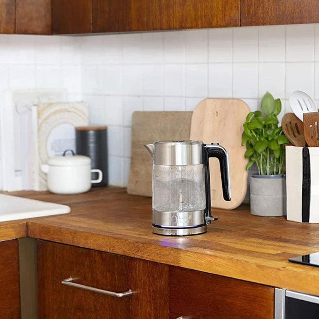 Russell Hobbs غلاية زجاجية منزلية مدمجة صغيرة 0.8 لتر