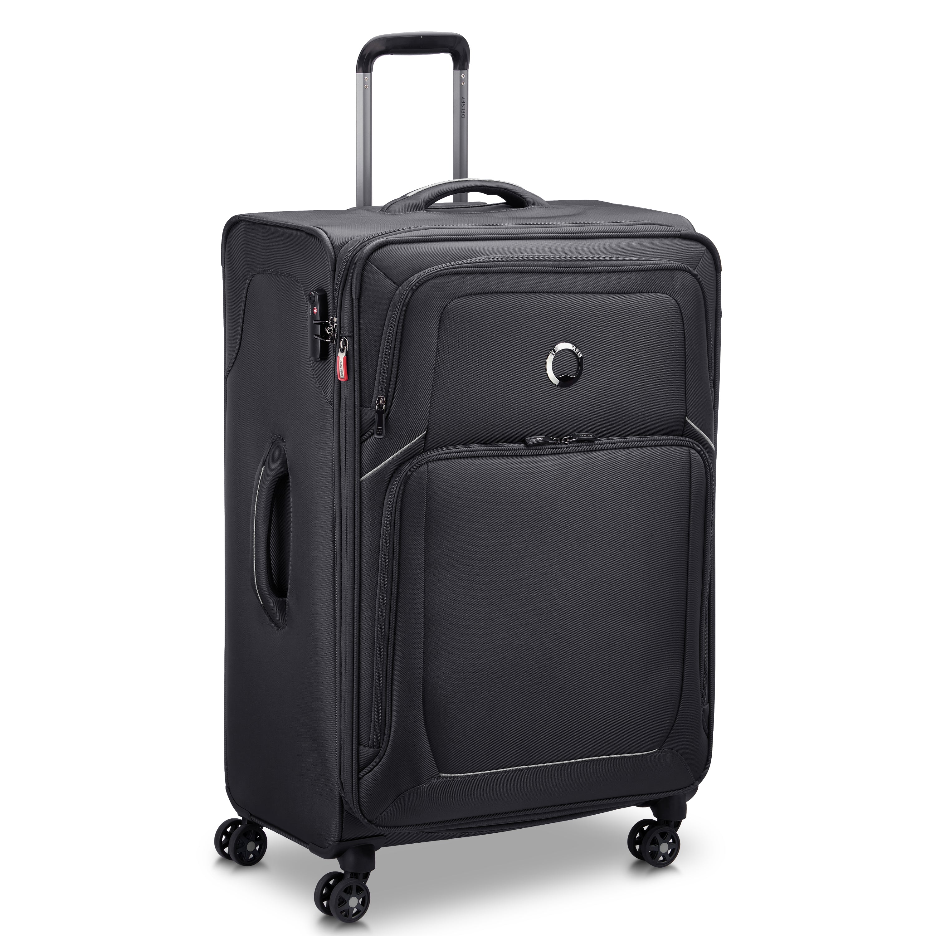 Delsey Optimax Lite 2 Piece Luggage Trolley Set