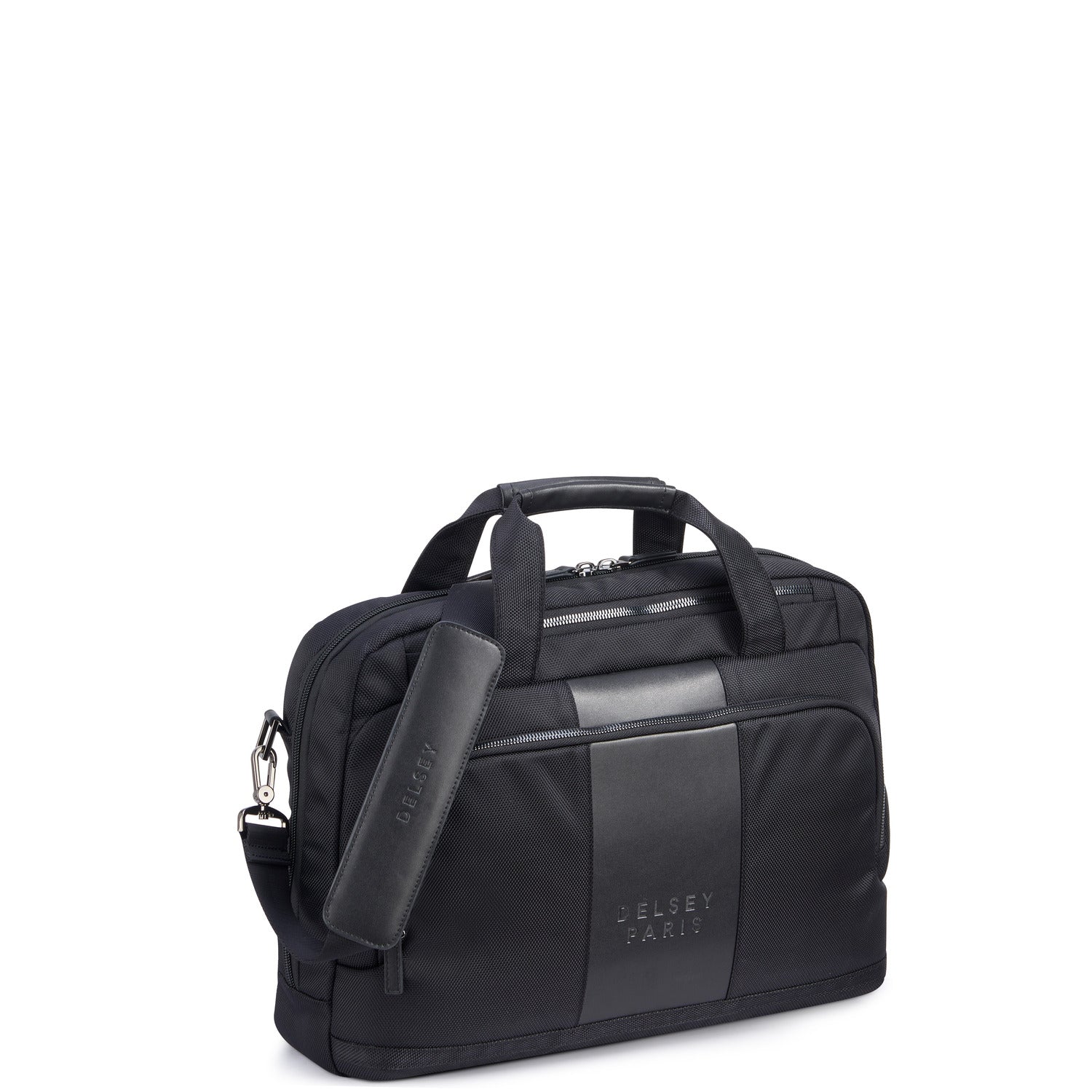 Delsey Wagram 1 Comparment Satchel Briefcase 15.6 inch