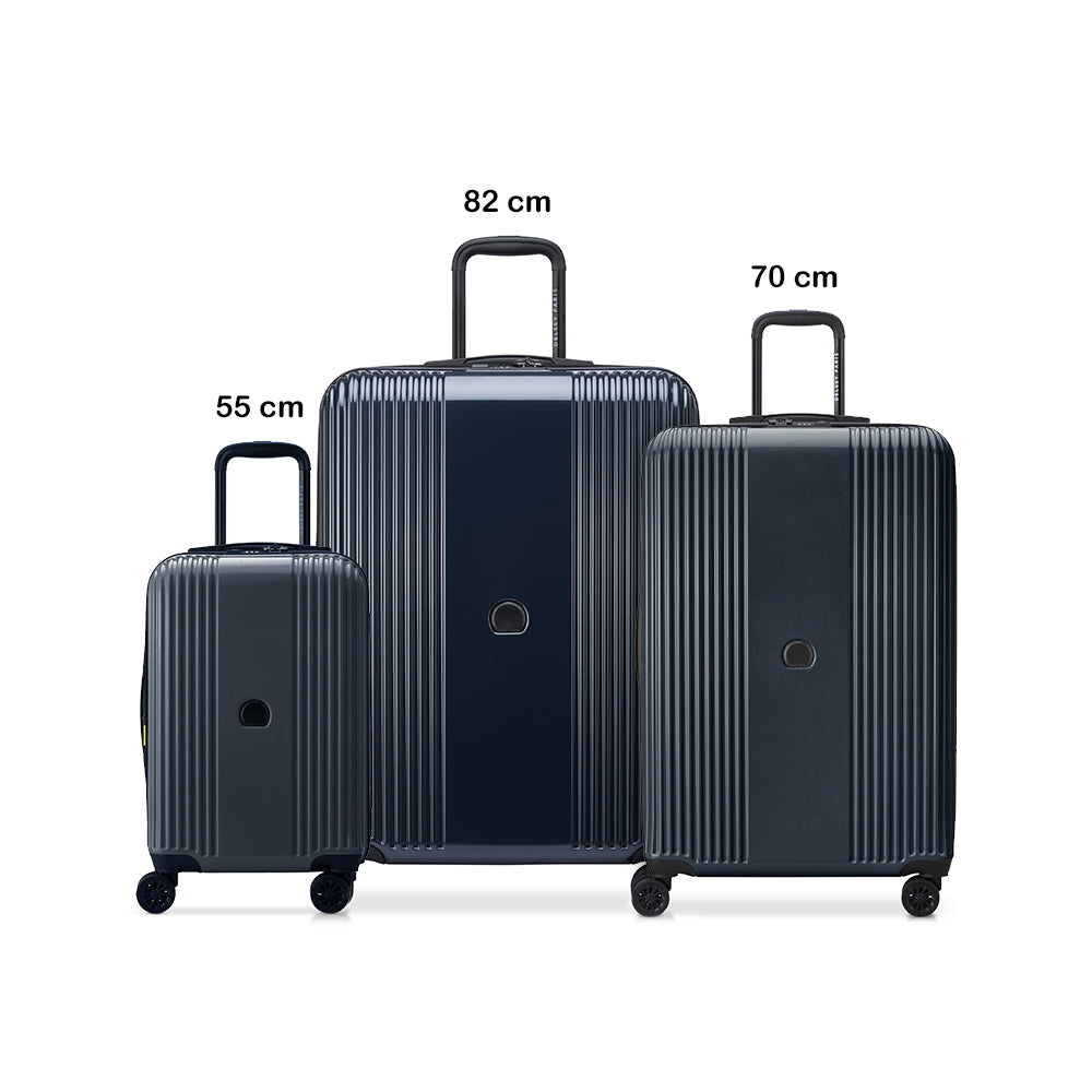 Delsey Ophelie 3 Piece Luggage SET 55+70+82cm