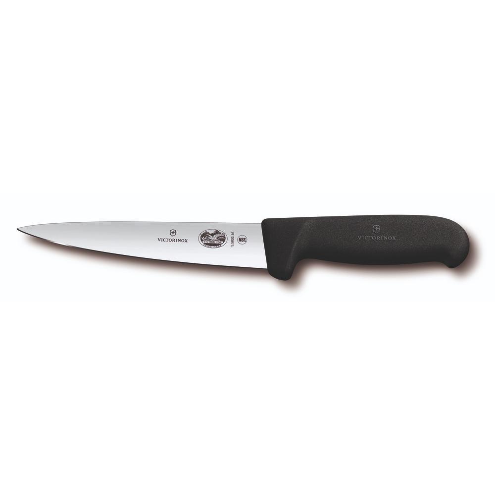 Victoinox Fibrox Sticking Knife 14Cm Straight Black