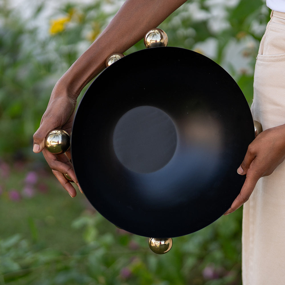 Curate Home - Bubble Decorative Bowl Black