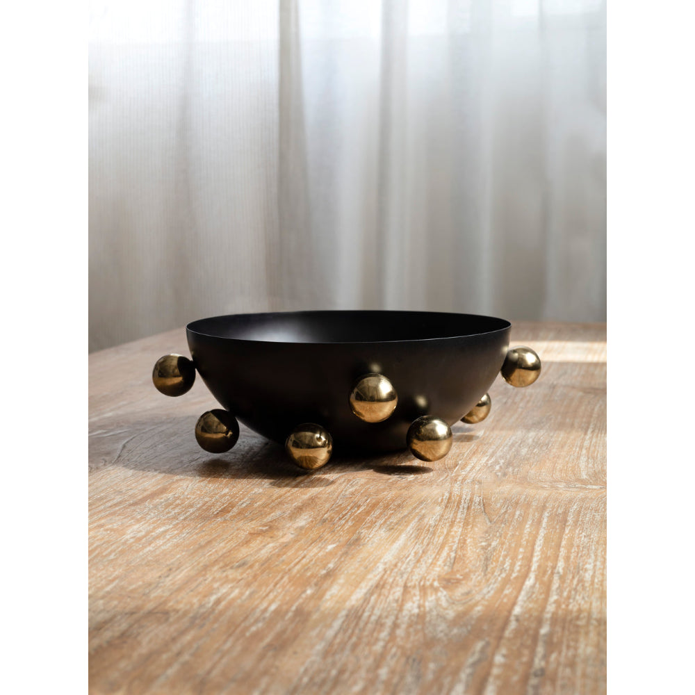 Curate Home - Bubble Decorative Bowl Black