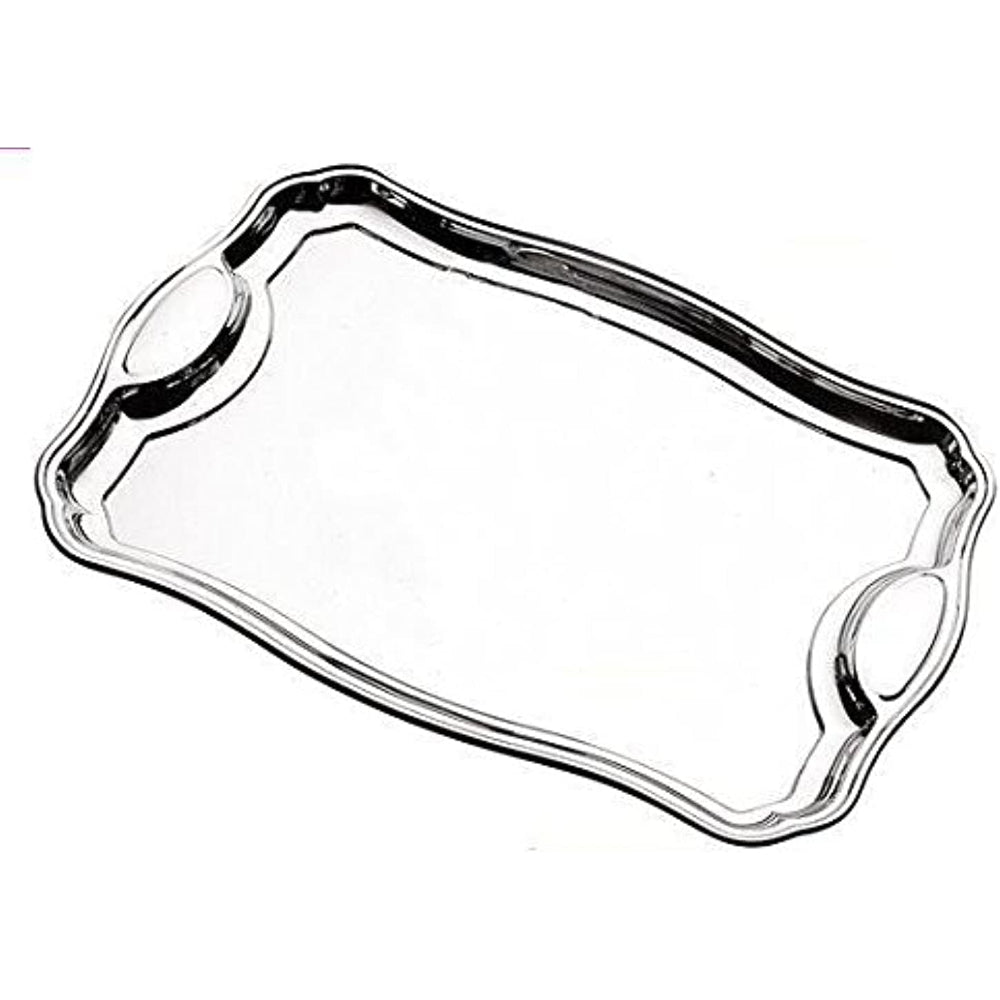 Tramontina Brazil  Classic 42x29cm Rectangular Stainless Steel Tray with Handles