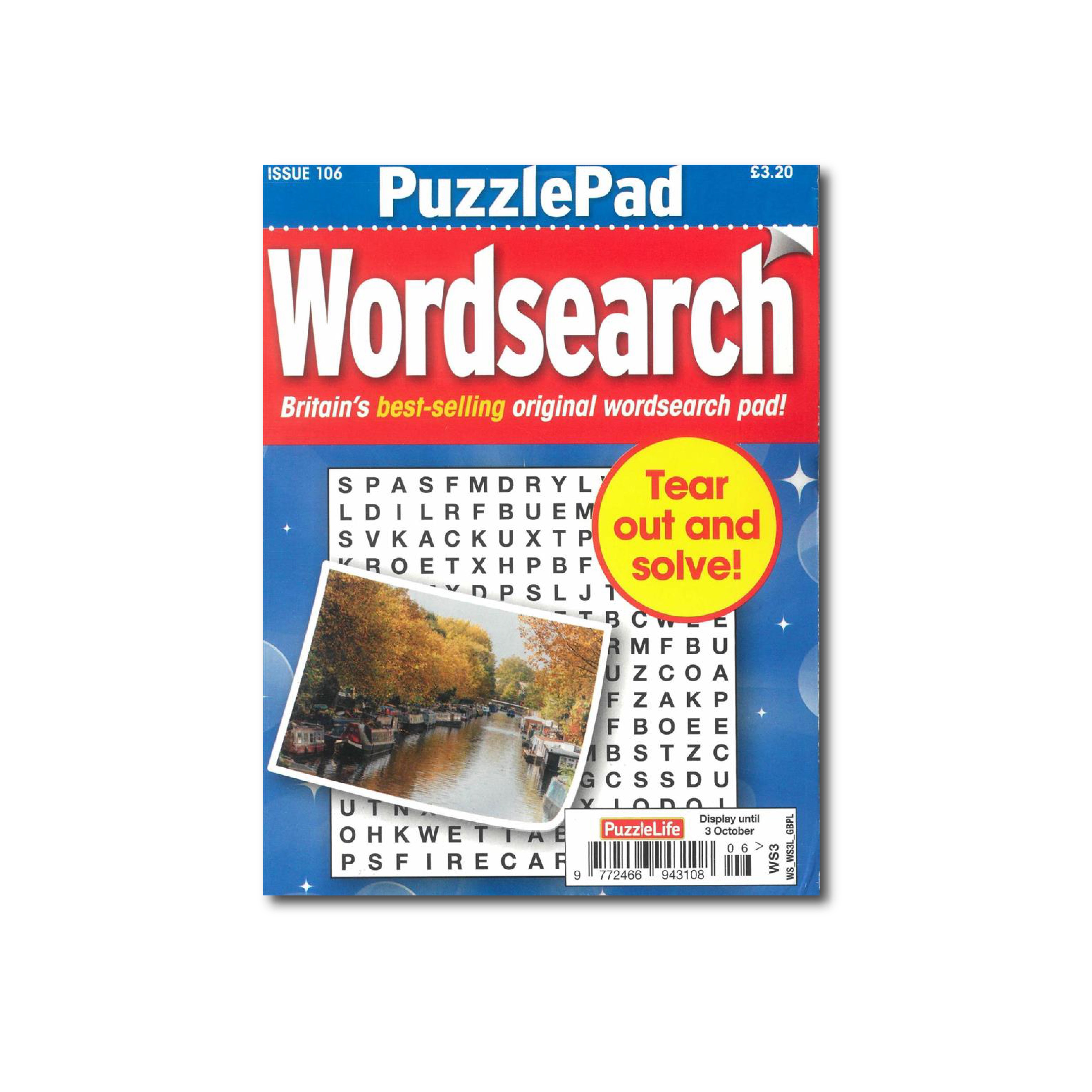 Puzzlelife Puzzlepad Wordsearch Issue No. 106