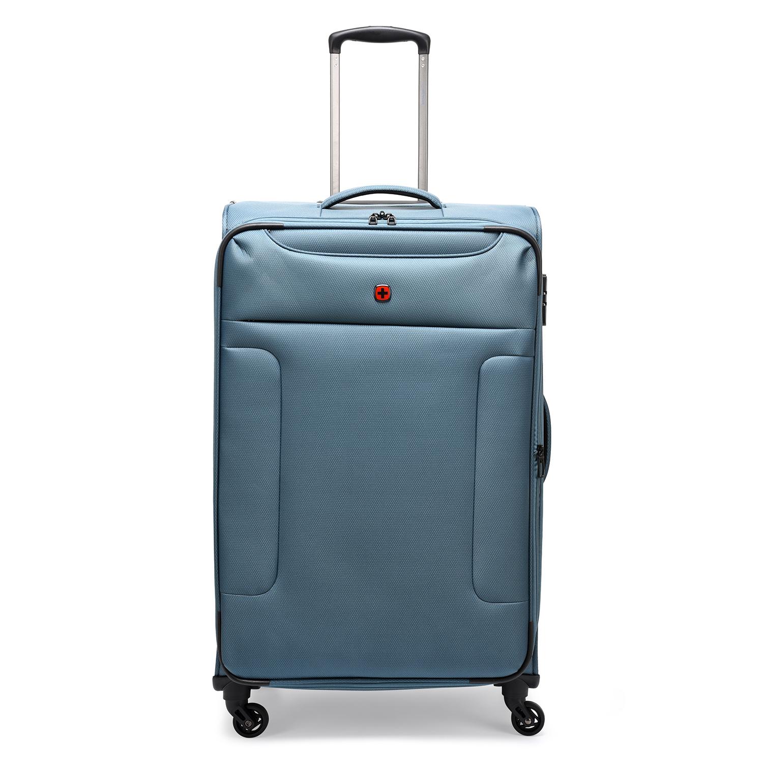 Wenger Eazy 54+68+80cm Softcase Expandable Luggage Trolley Set Of 3 - Teal