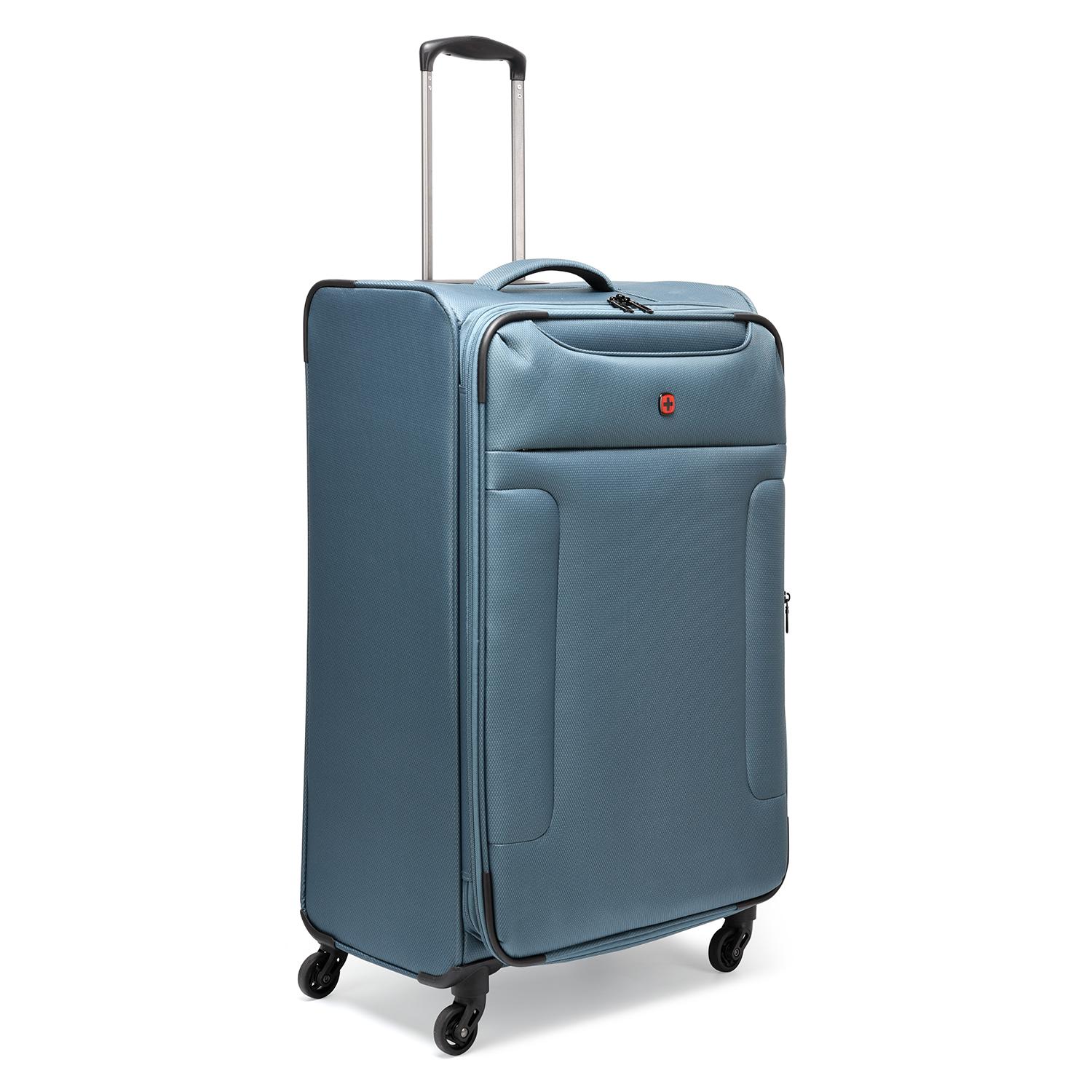 Wenger Eazy 54+68+80cm Softcase Expandable Luggage Trolley Set Of 3 - Teal