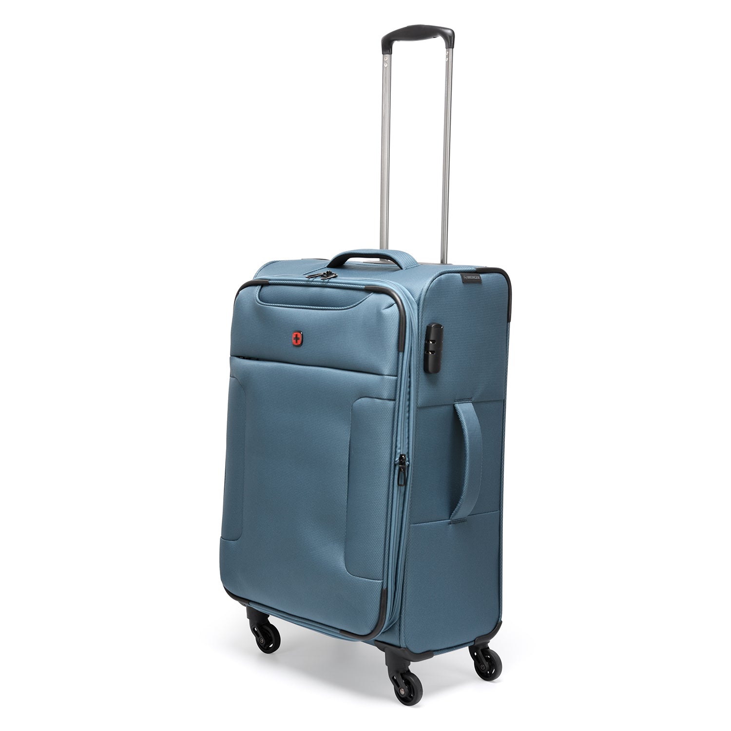 Wenger Eazy 54+68+80cm Softcase Expandable Luggage Trolley Set Of 3 - Teal