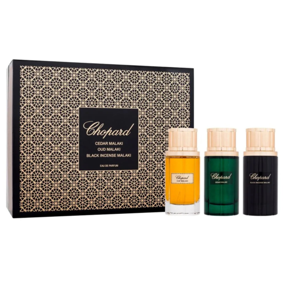 Malaki Cedar EDP 80mL + Malaki Oud EDP 80mL + Malaki Black Incense EDP 80mL Deluxe Giftset