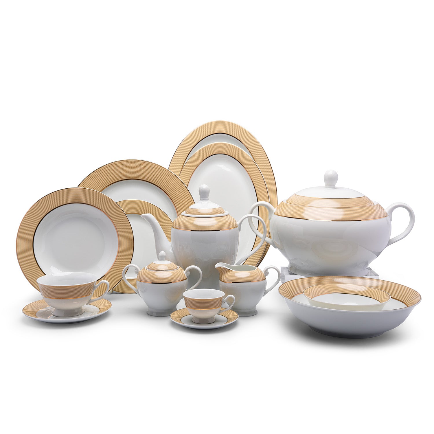 Everplus Elpida Dinner Set Of 83 Pcs