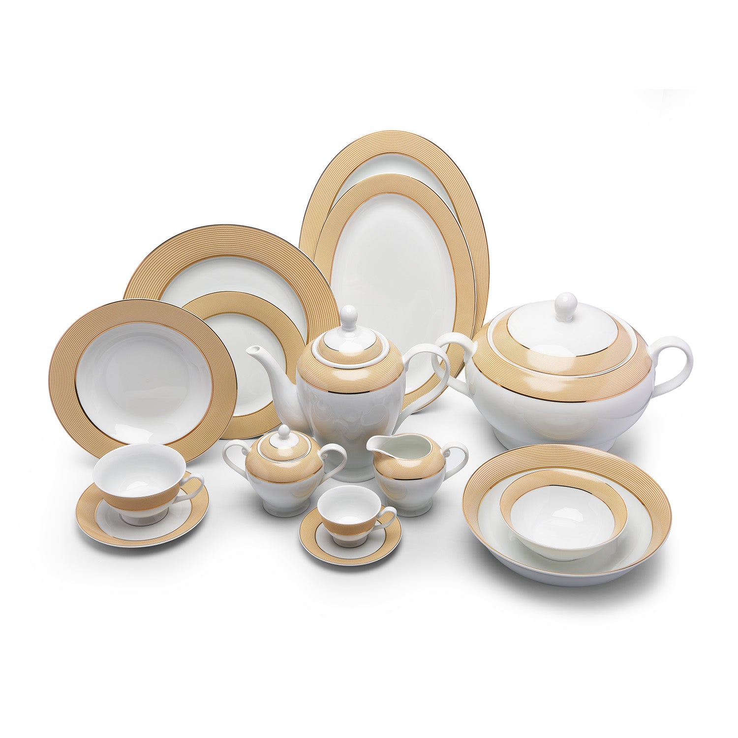 Everplus Elpida Dinner Set Of 83 Pcs