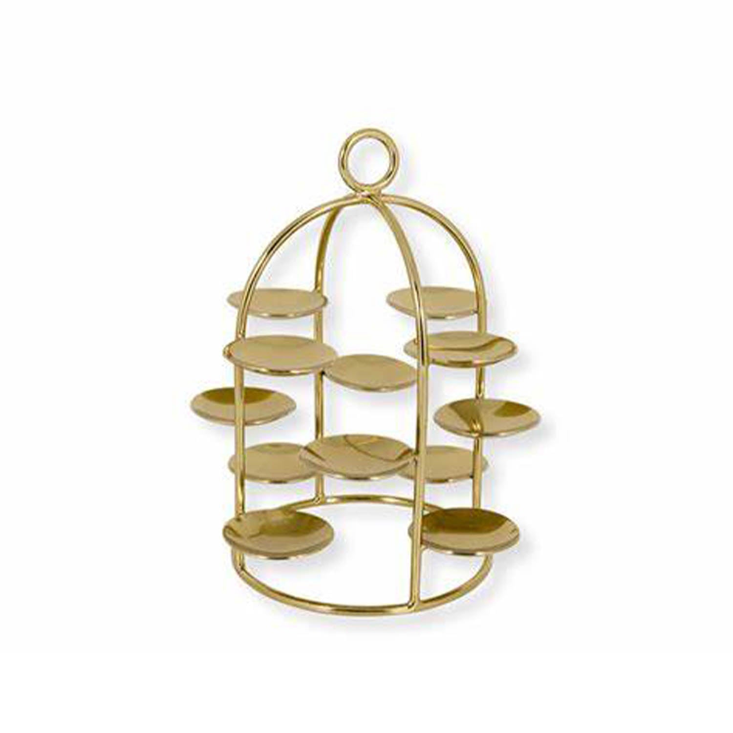 Greengate  Estelle Stainless Steel Mini Cake Holder Gold