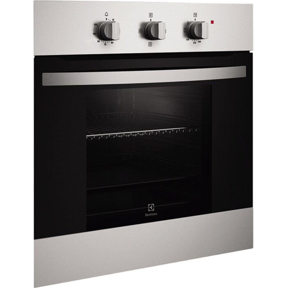 Electrolux Built-In Single Gas Oven with 68L Large Capacity and Rotisserie Turnspit 60cm