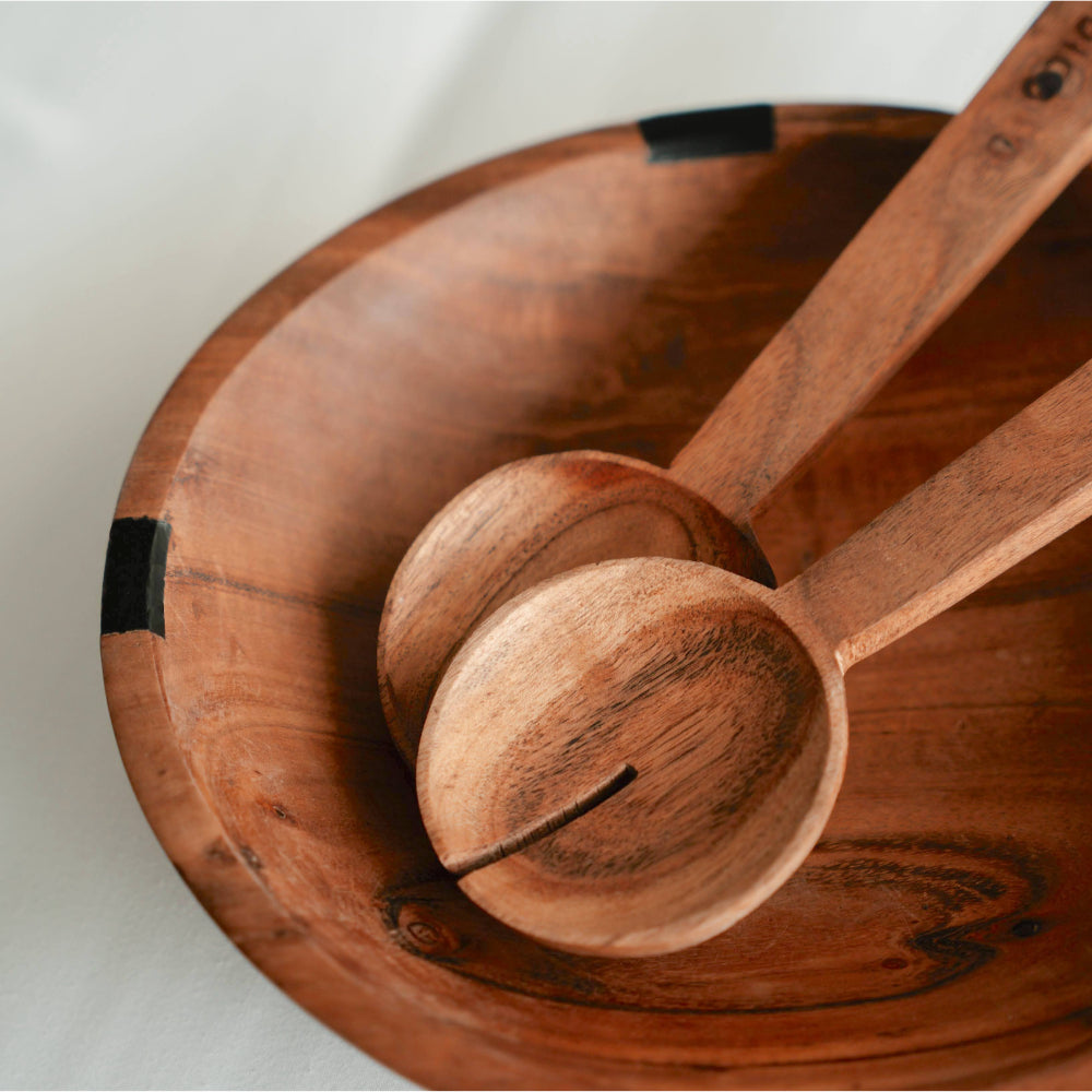 Nordico Wooden Bowl Salad Serving