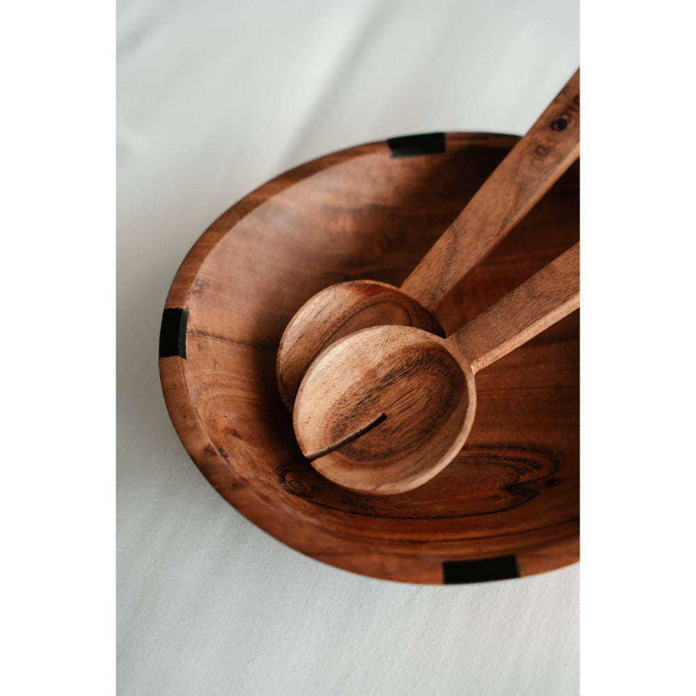 Nordico Wooden Bowl Salad Serving