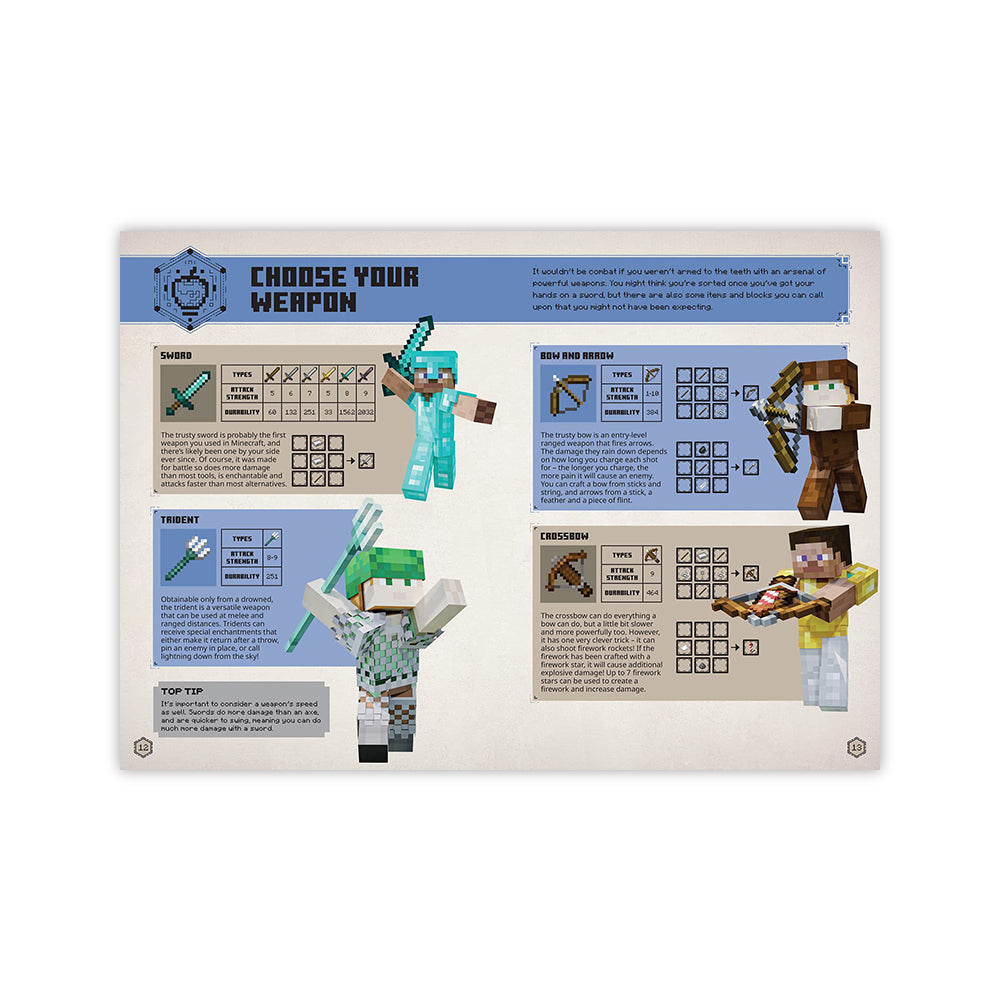 All New Official Minecraft Combat Handbook