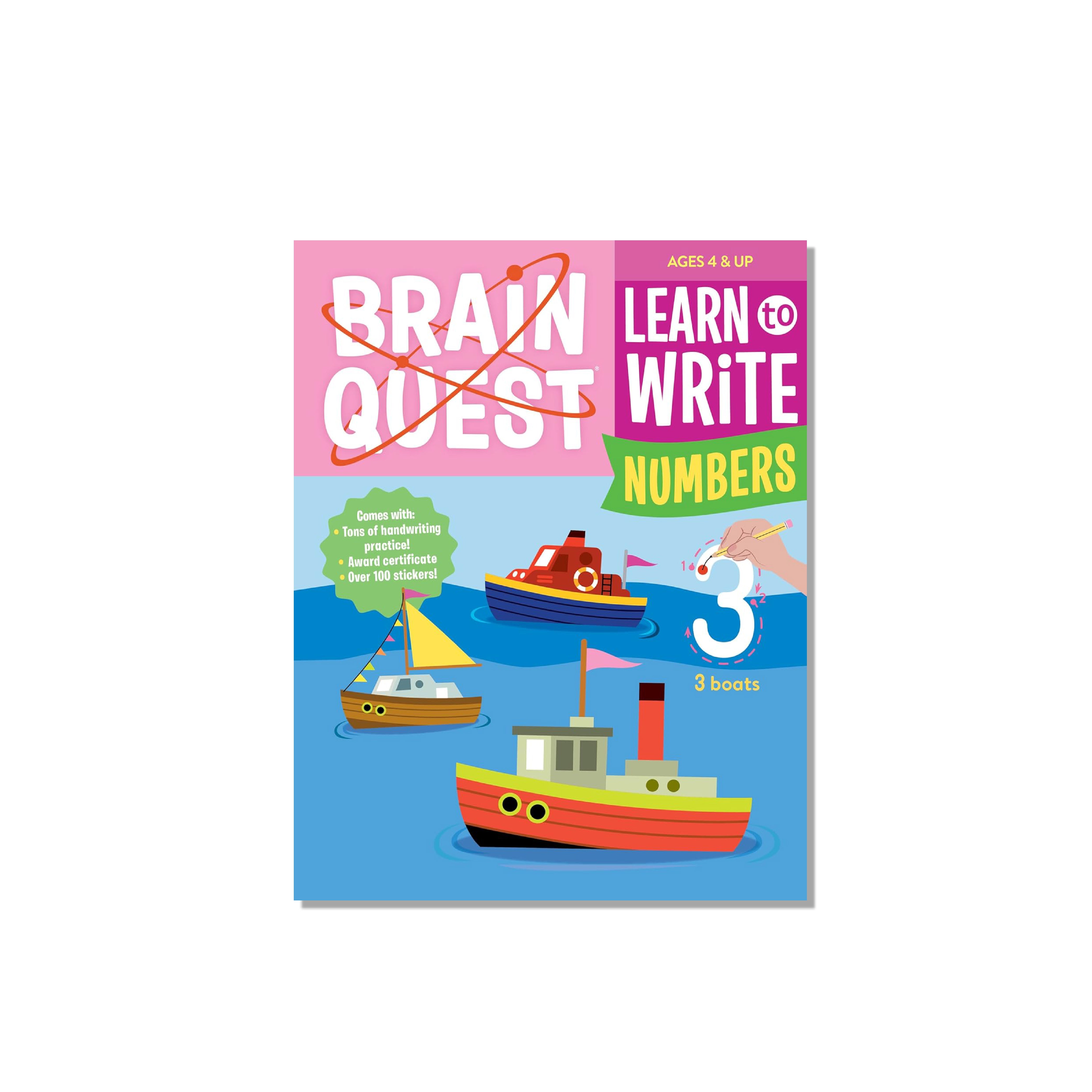 Brain Quest Learn to Write: Numbers