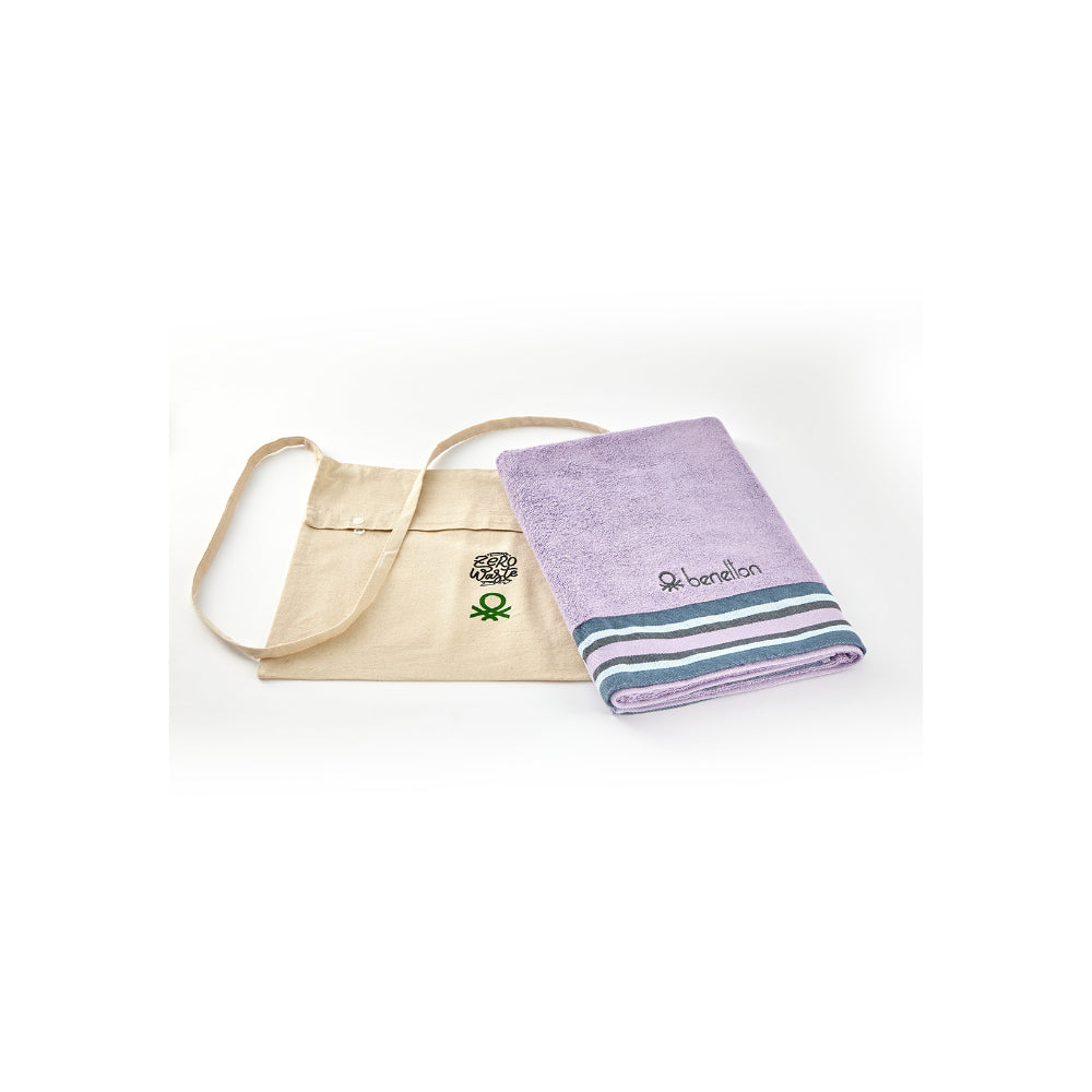 United Colors of Benetton Lavender Bamboo Bath Towel 600 GSM