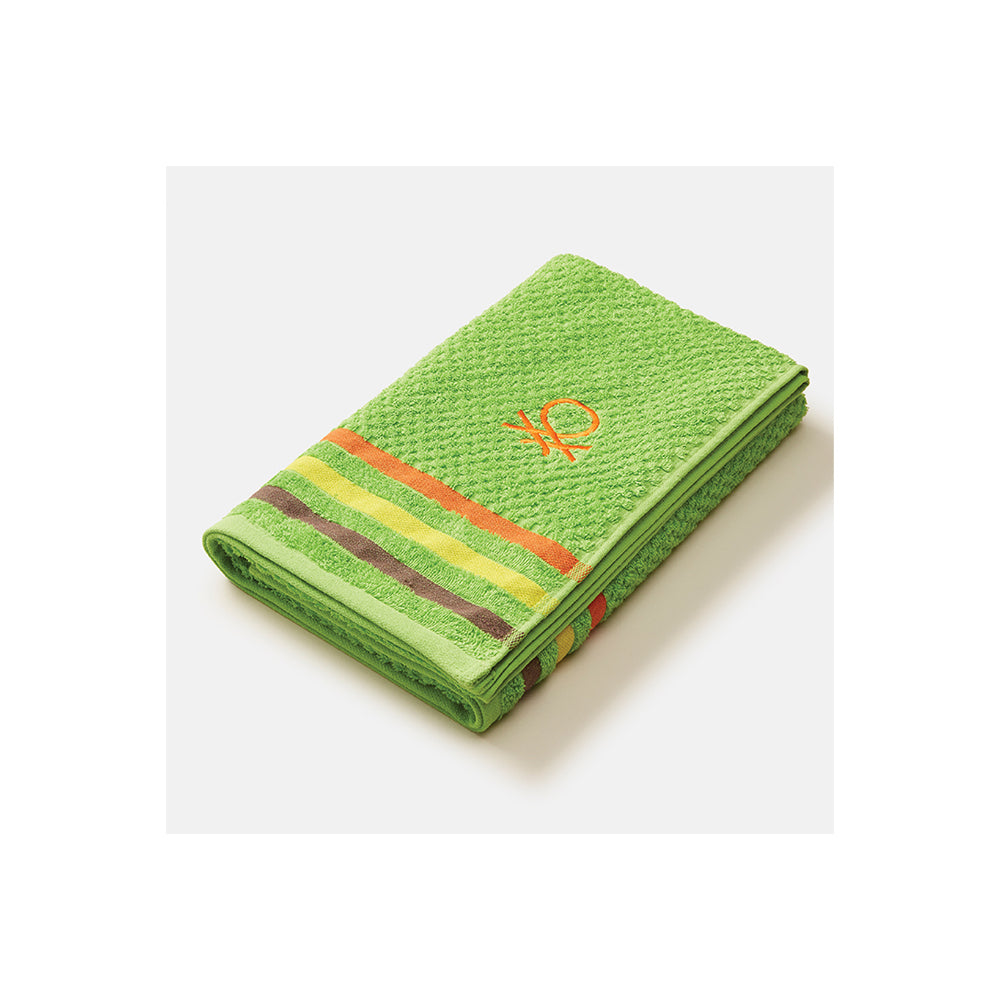 United Colors of Benetton Rainbow Greenery Bath Towel 450 GSM