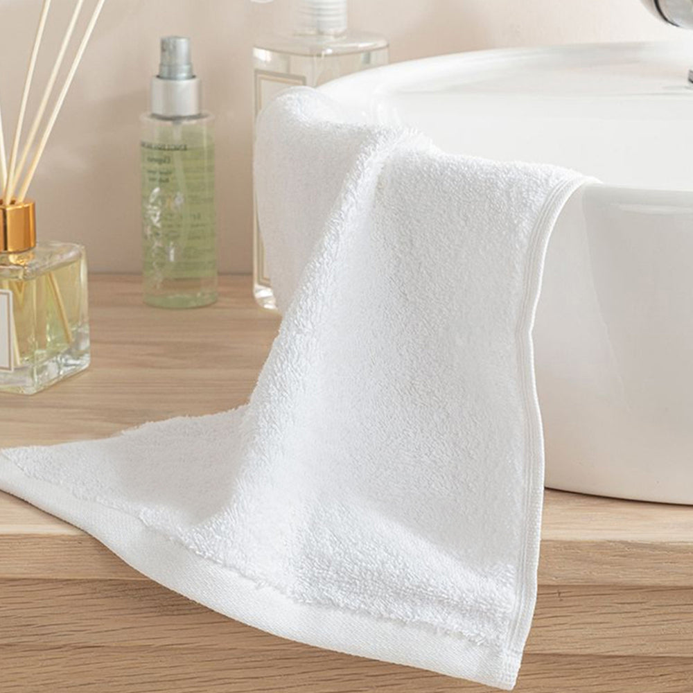 Cotton Home Hand Towel White