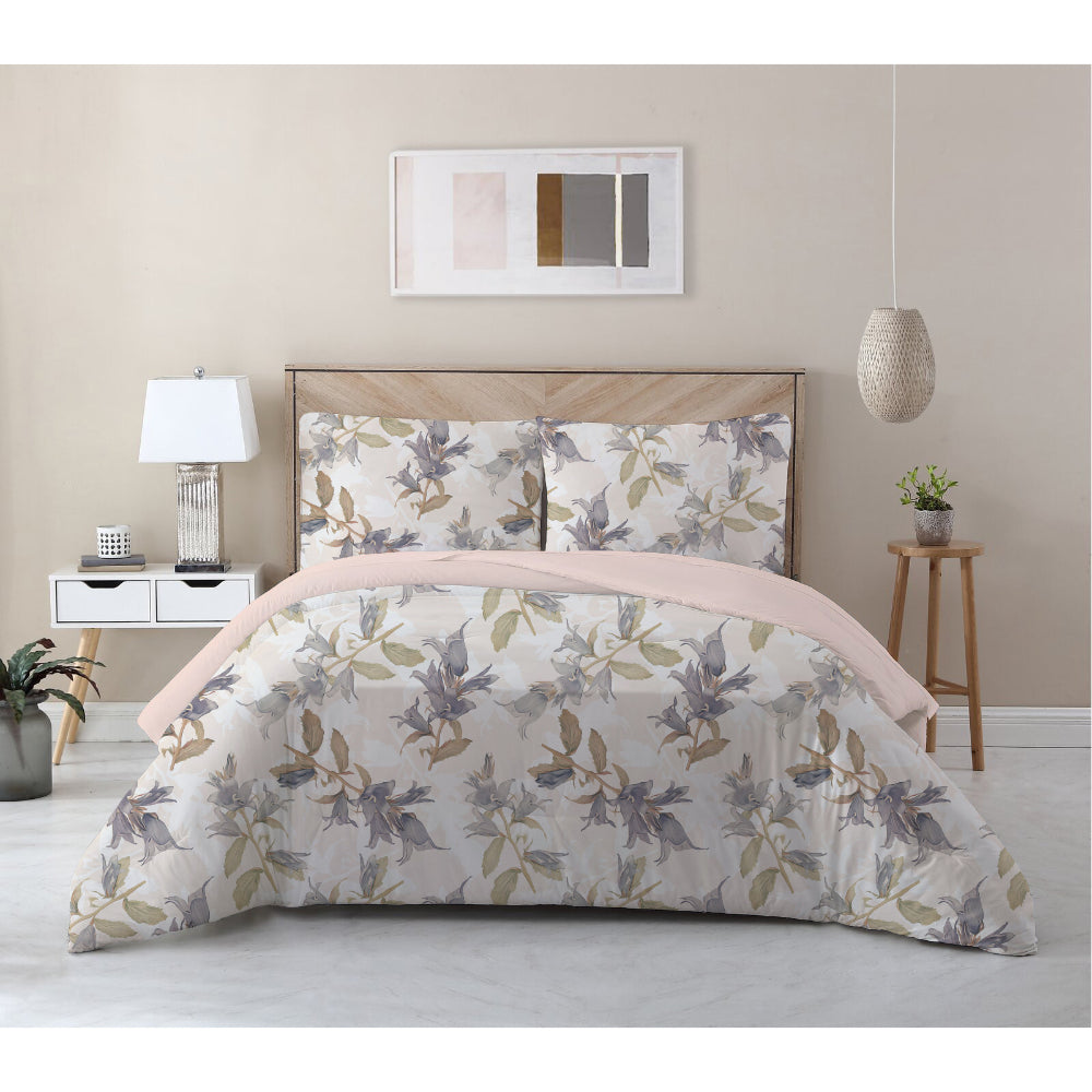 Cotton Home 3-piece set Printed Comforter Paisley Dreams