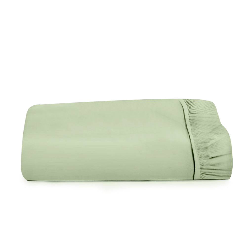 Cotton Home 1-piece Fitted Sheet Super Soft Mint Green