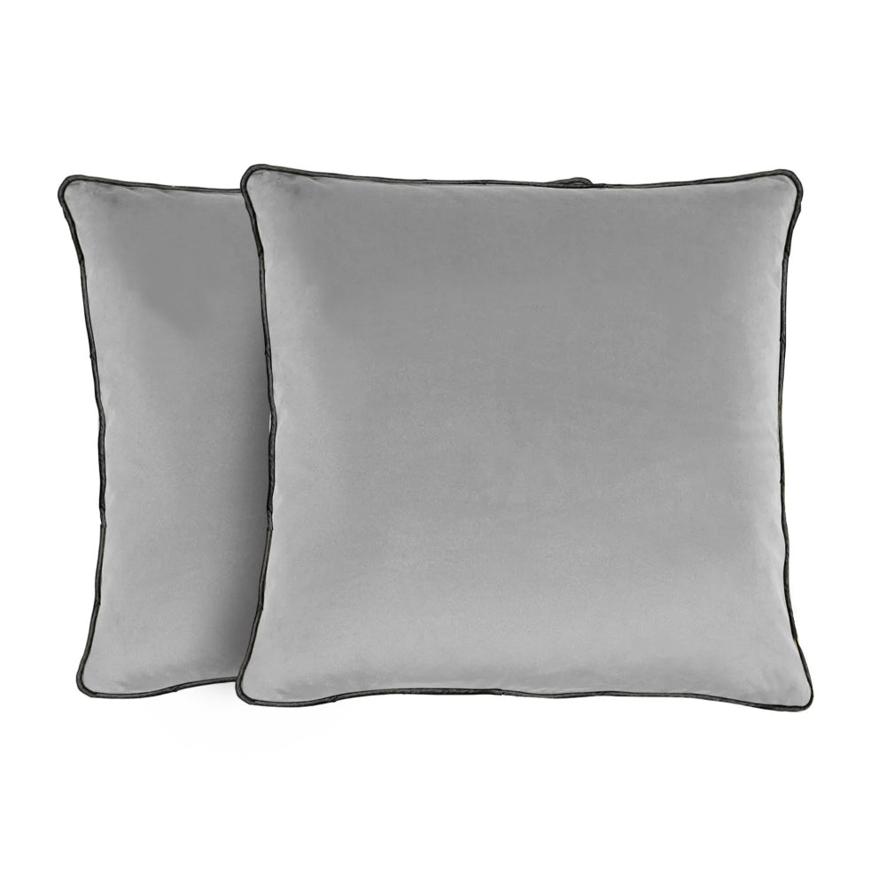 Cotton Home Velvet Cushion 45x45cm Pack of 2