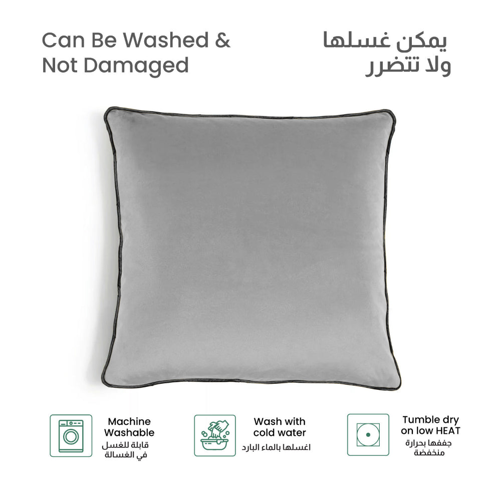 Cotton Home Velvet Cushion 45x45cm Pack of 2