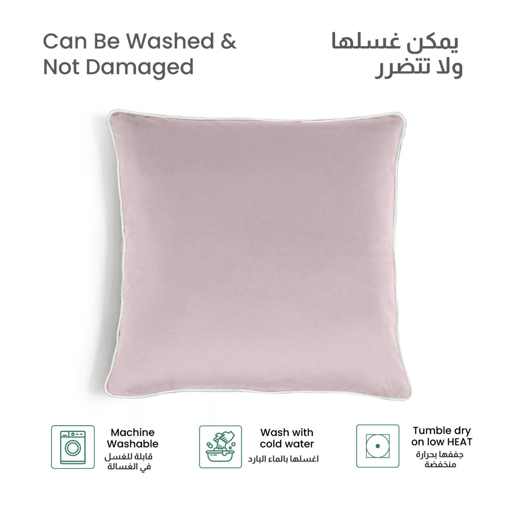 Cotton Home Velvet Cushion 45x45cm Pack of 2