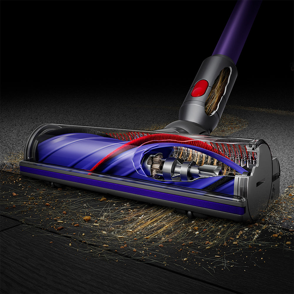 Dyson V11 Advanced Silver Nickel / Iron / Purple