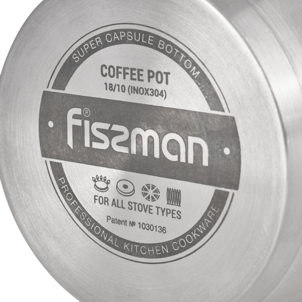 Fissman Turkish Coffee Pot 720mL Stainless Steel Induction Bottom