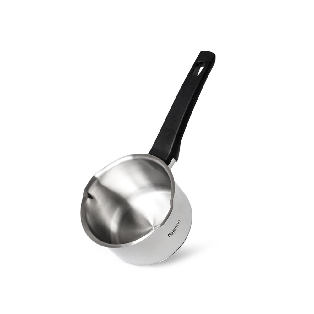 Fissman Sauce Pan Dione  12cm/0.9 LTR Without Lid Stainless Steel