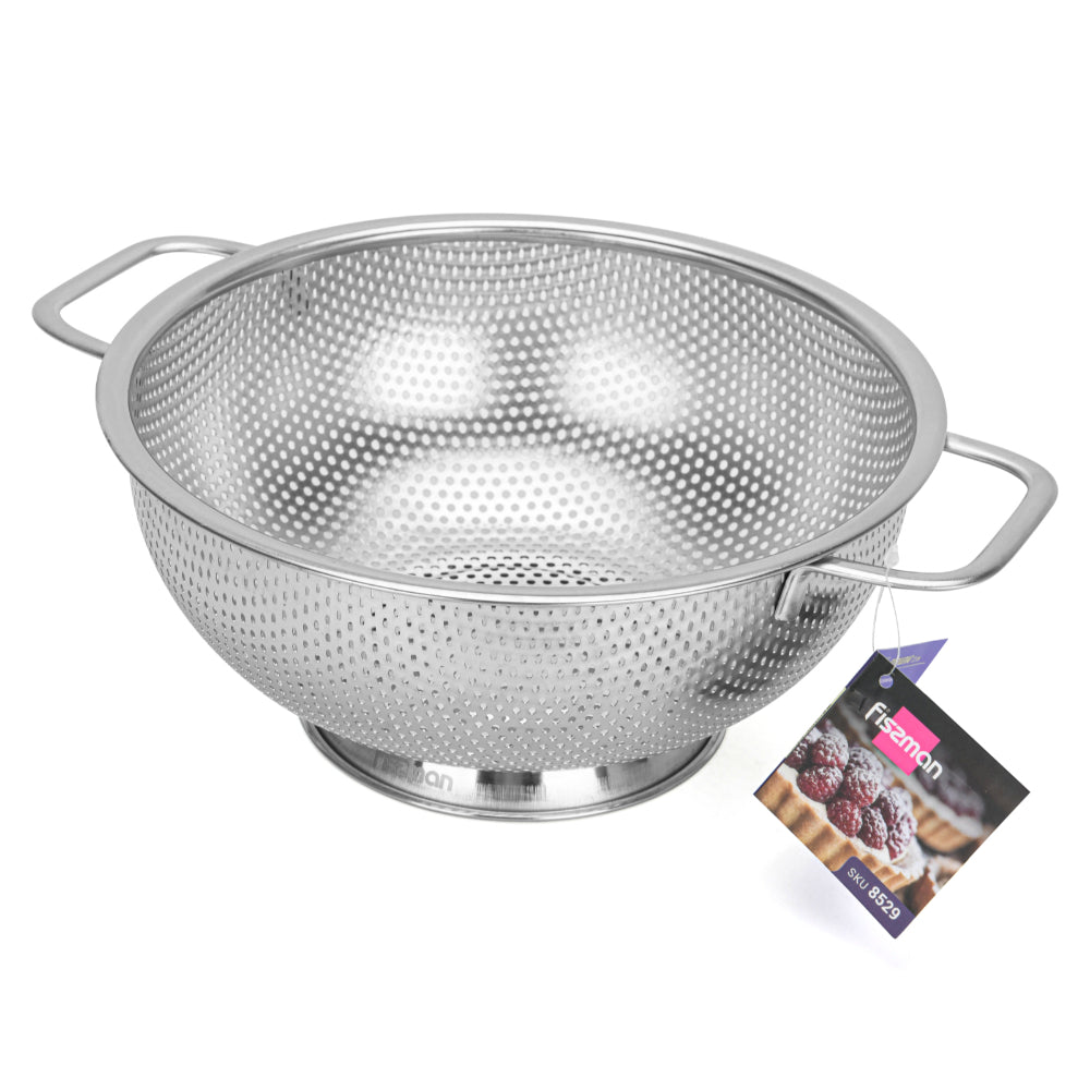 Fissman Steel Colander Silver 22cm