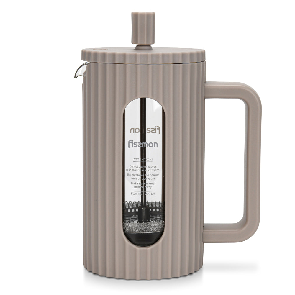 Fissman French Press Coffee Maker 350ml (Borosilicate Glass)