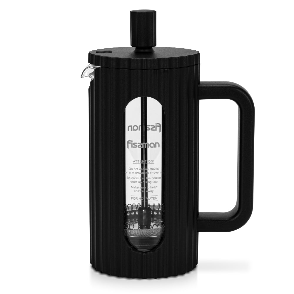 Fissman French Press Coffee Maker 350ml (Borosilicate Glass)