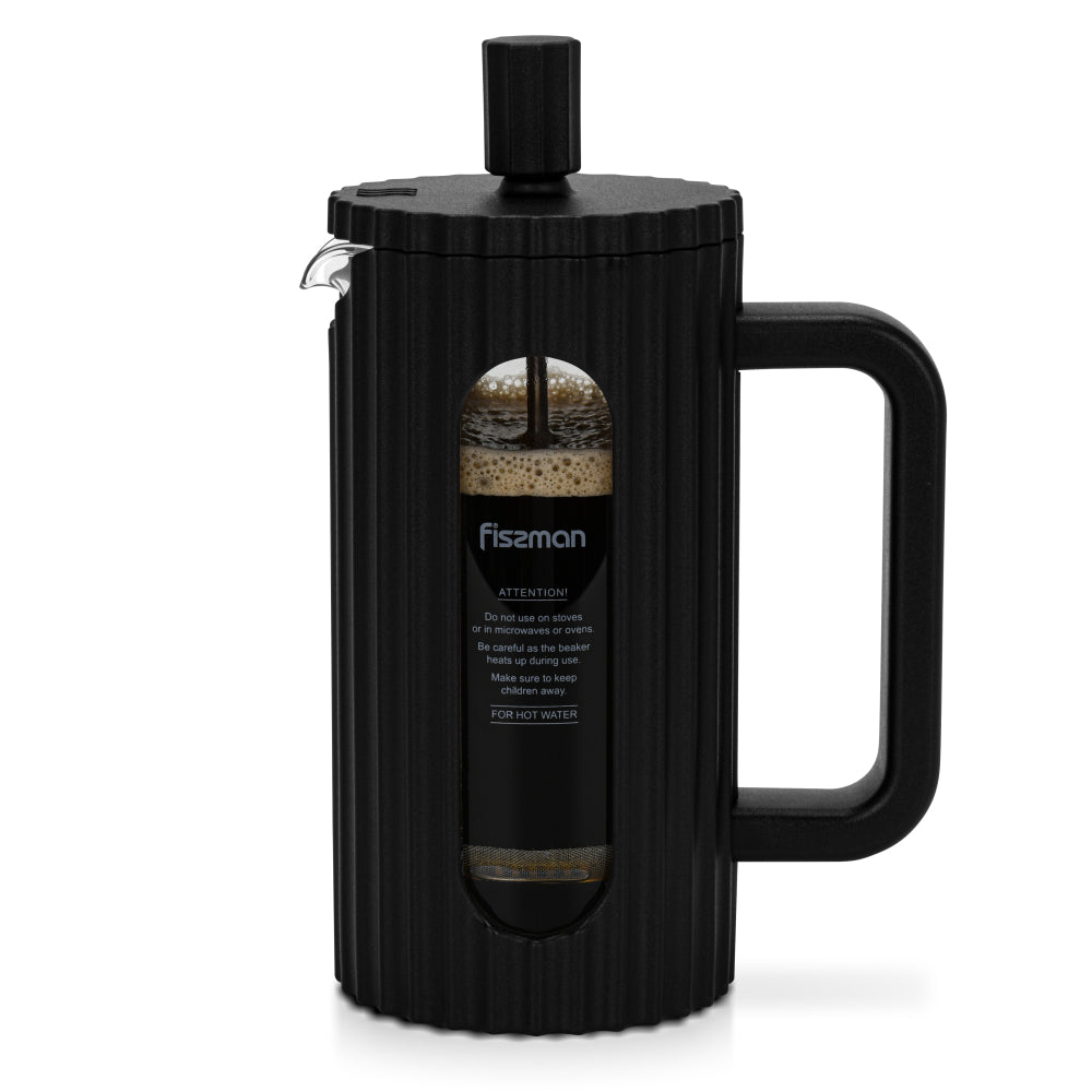 Fissman French Press Coffee Maker 350ml (Borosilicate Glass)