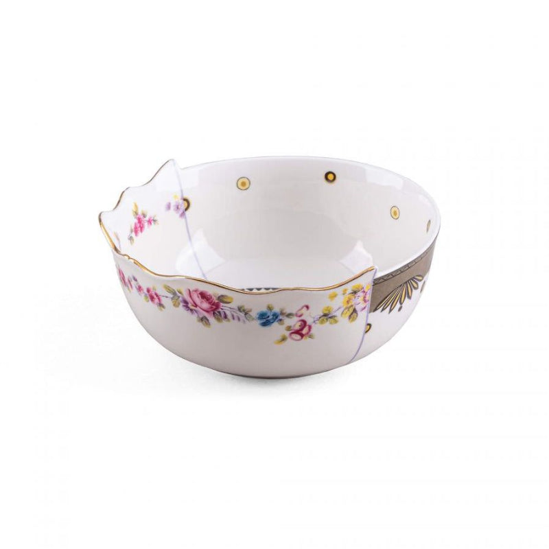 Seletti Bowl In  Porcelain "Hybrid-Saylac"