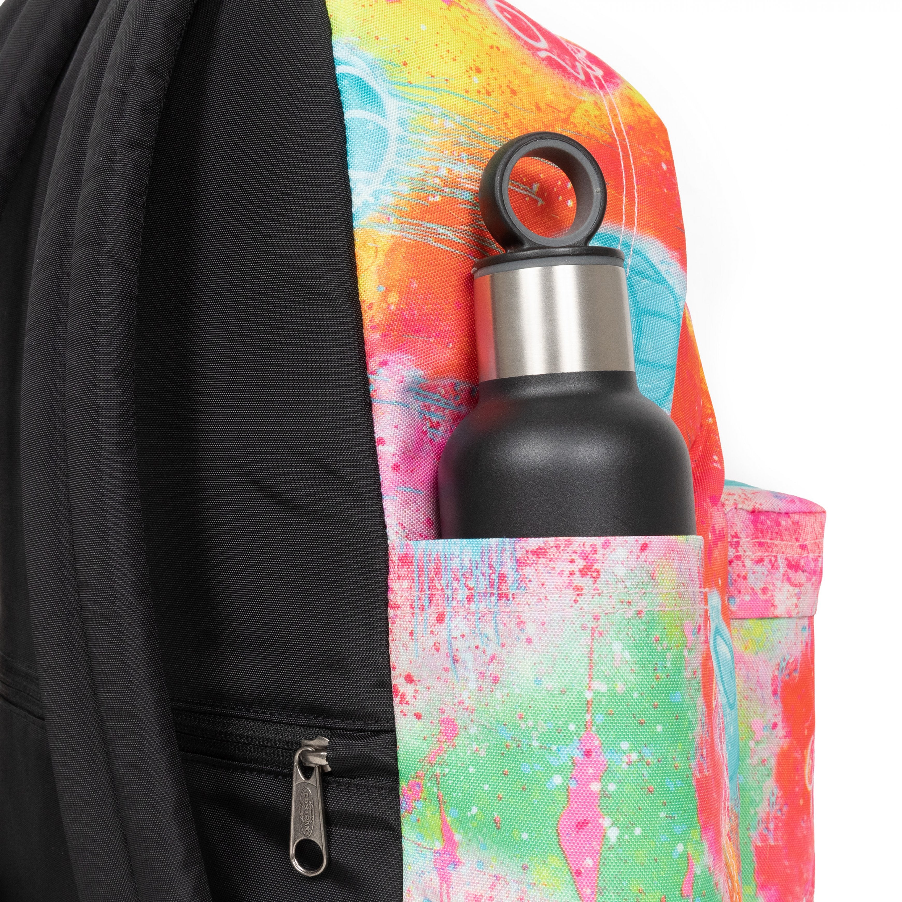 Eastpak Day Pak'R Fluo Clouds Medium backpack with bottle holder and laptop sleeve - EK0A5BG43O91