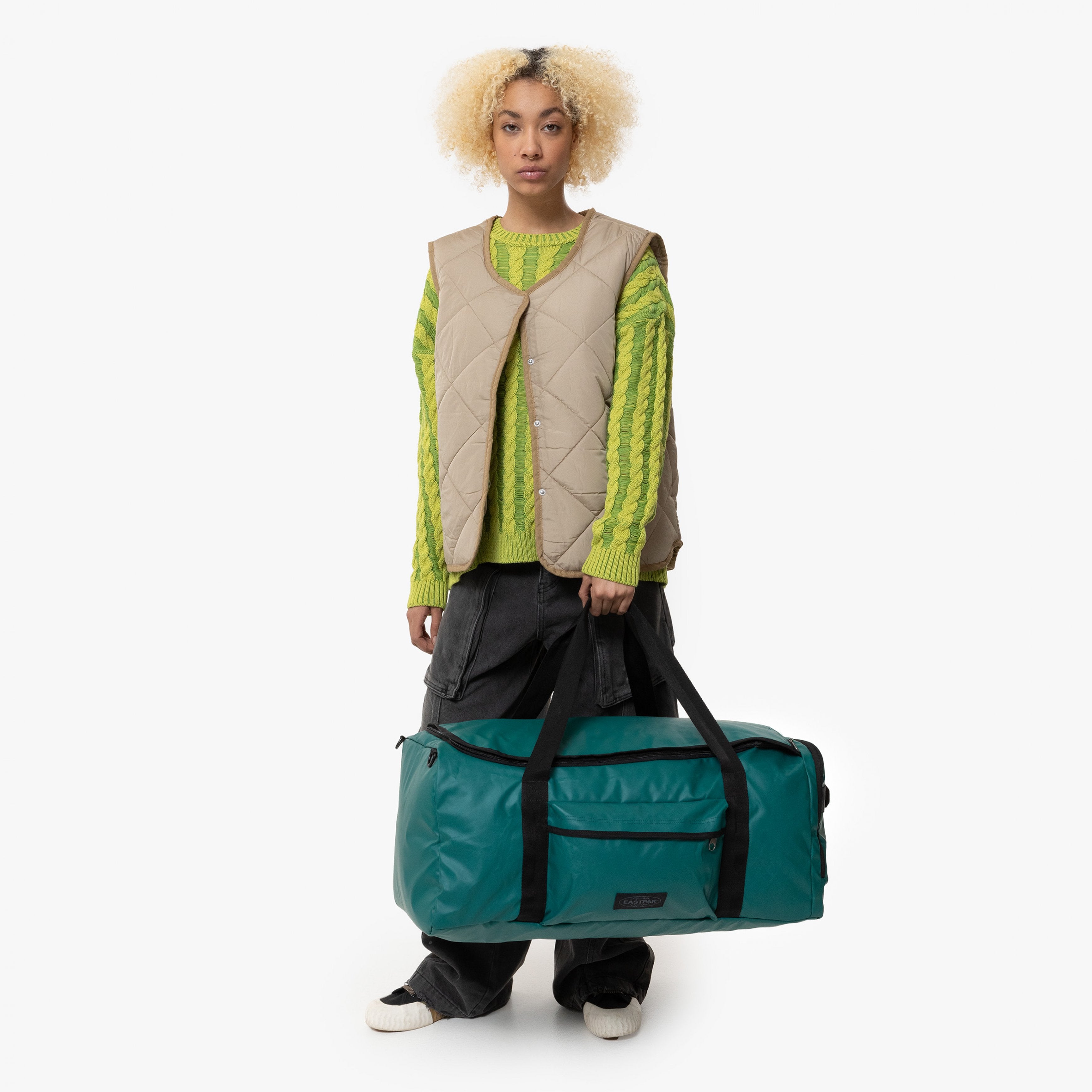 Eastpak Tarp Duffl'R M Tarp Petrol Medium Duffle Bag