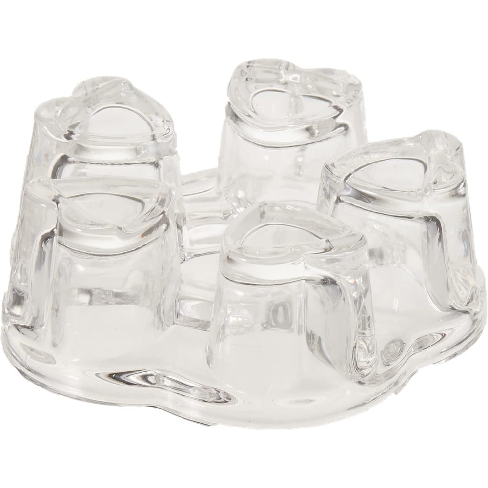 Cusine Art 850Ml Borosilicate Glass Tea Pot With Glass Base