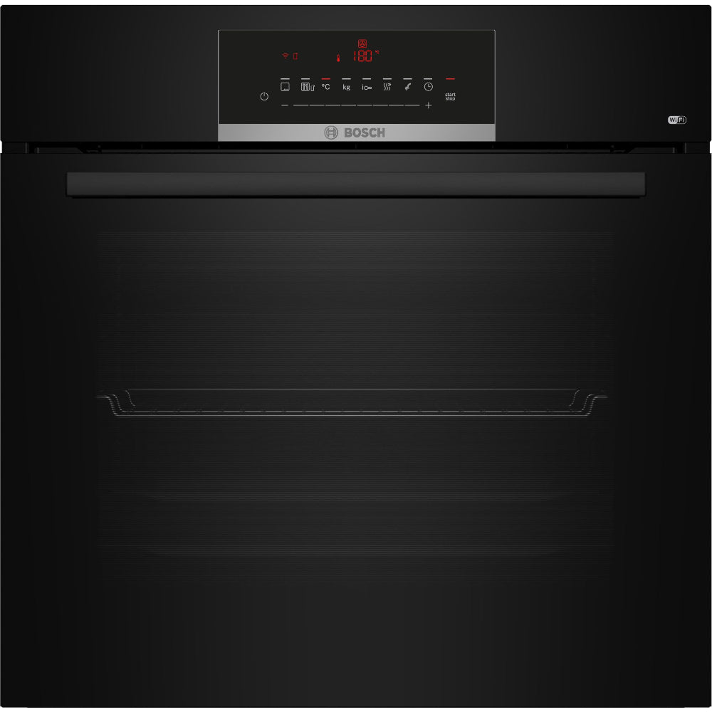 Bosch Series 6, built-in oven, 3D Hot Air, Auto Pilot 60 x 60 cm,
 Black 
HBJ559EB6M